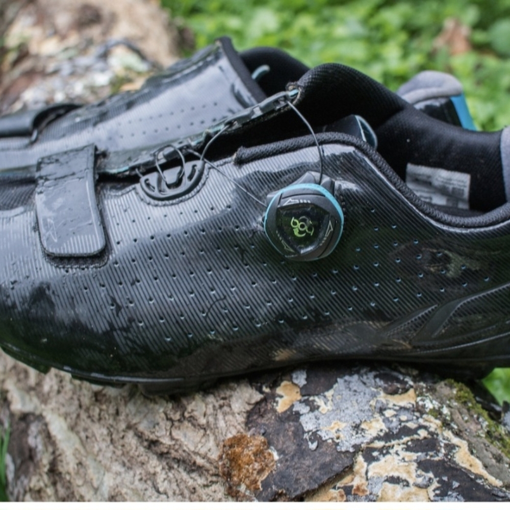 💋SHIMANO Black Cycling Shoes with Velcro Straps💋 - Picture 3 of 6